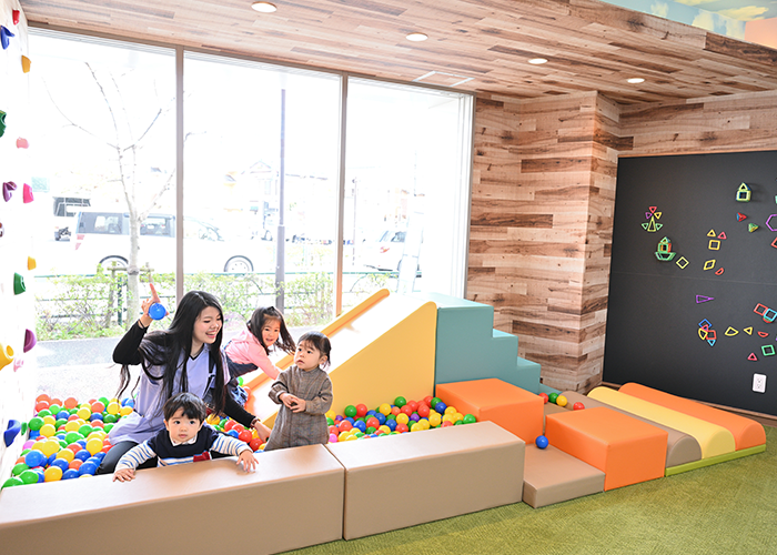 充実のキッズスペース